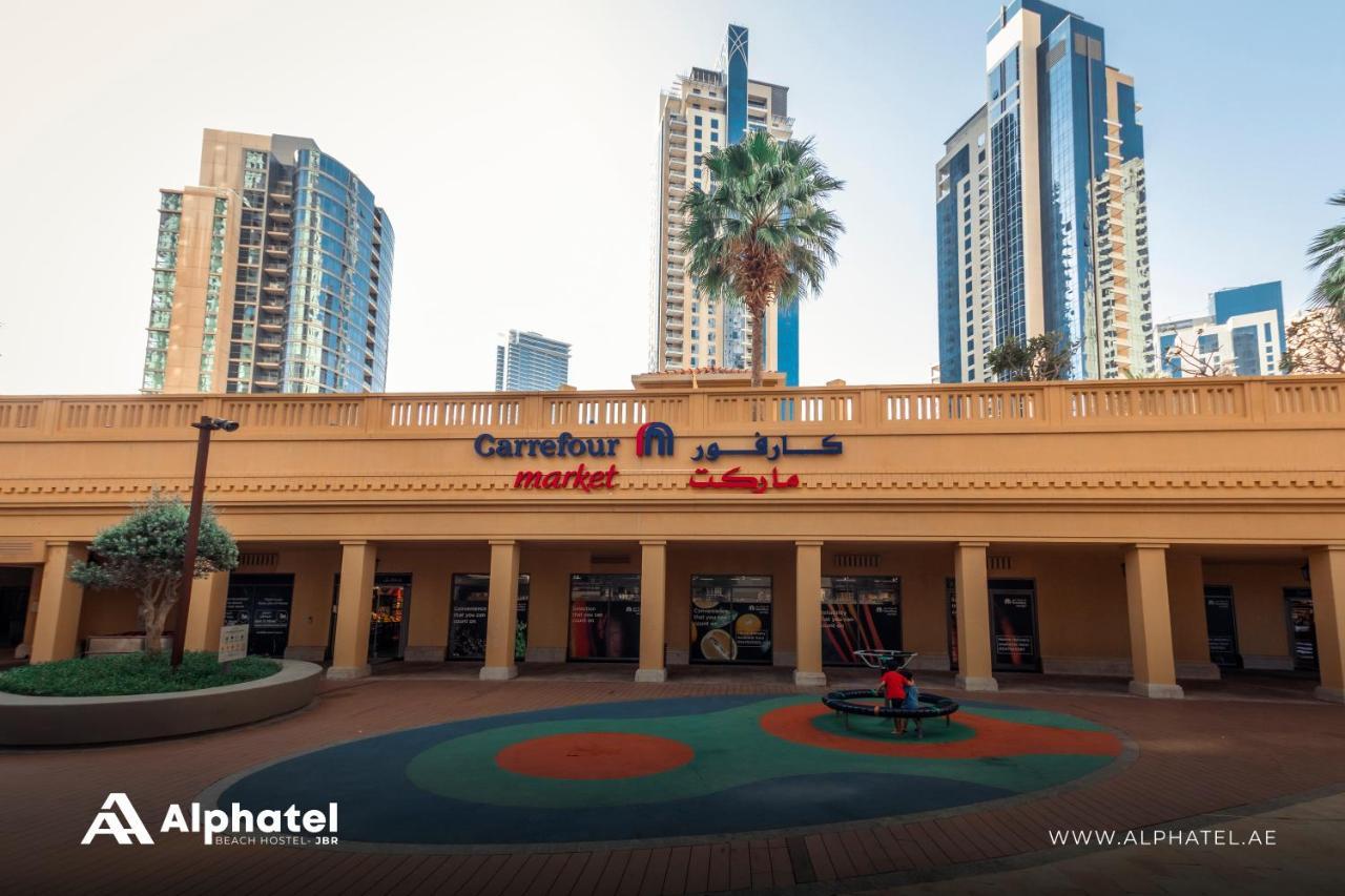 Alphatel Beach Hostel Jbr Dubaj Kültér fotó