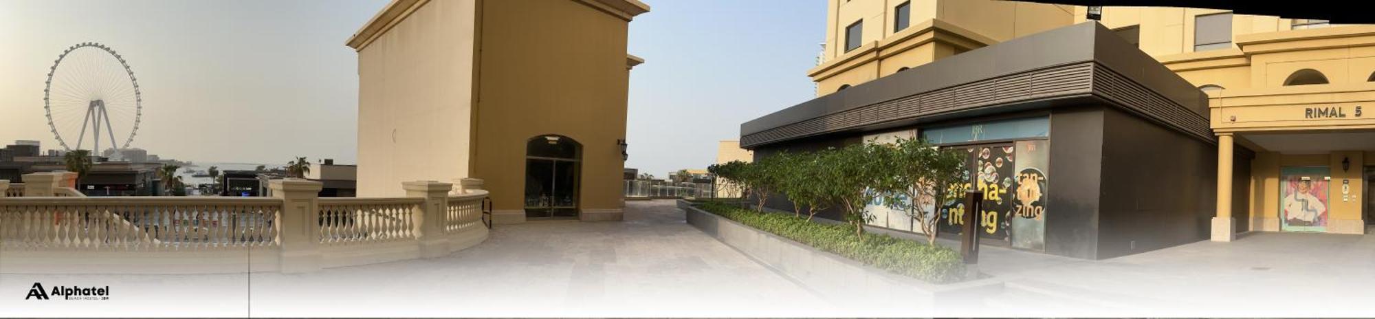 Alphatel Beach Hostel Jbr Dubaj Kültér fotó