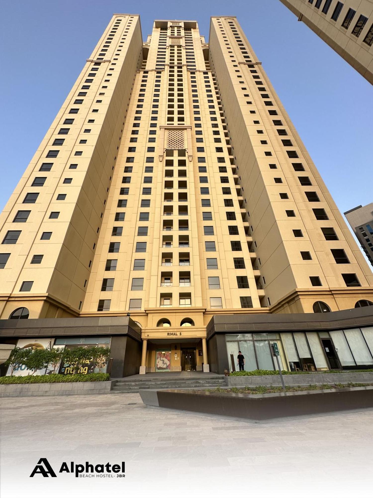 Alphatel Beach Hostel Jbr Dubaj Kültér fotó