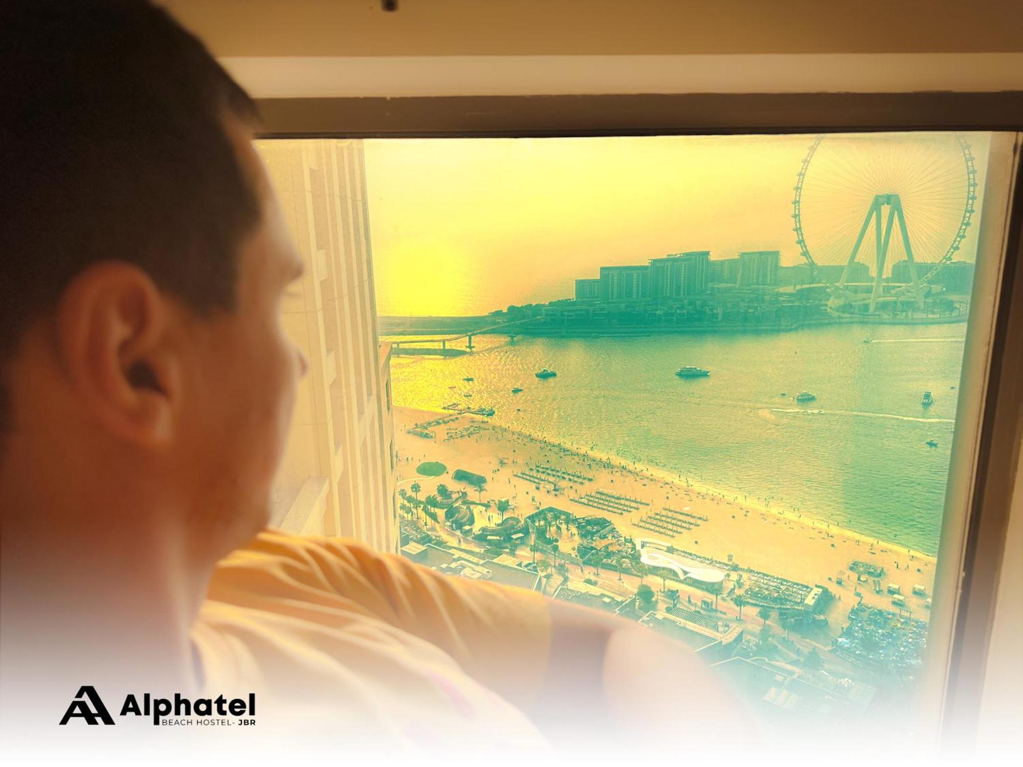Alphatel Beach Hostel Jbr Dubaj Kültér fotó
